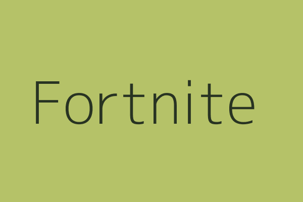 Gamertag Cool Fortnite Names